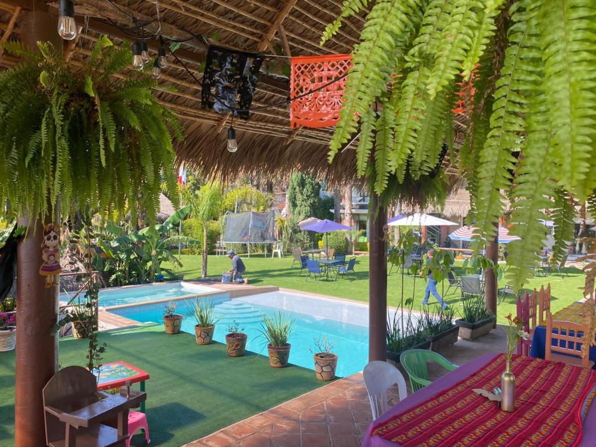 Jardin Quinta Las Fuentes Cabanas, Valsequillo. Puebla Zewnętrze zdjęcie